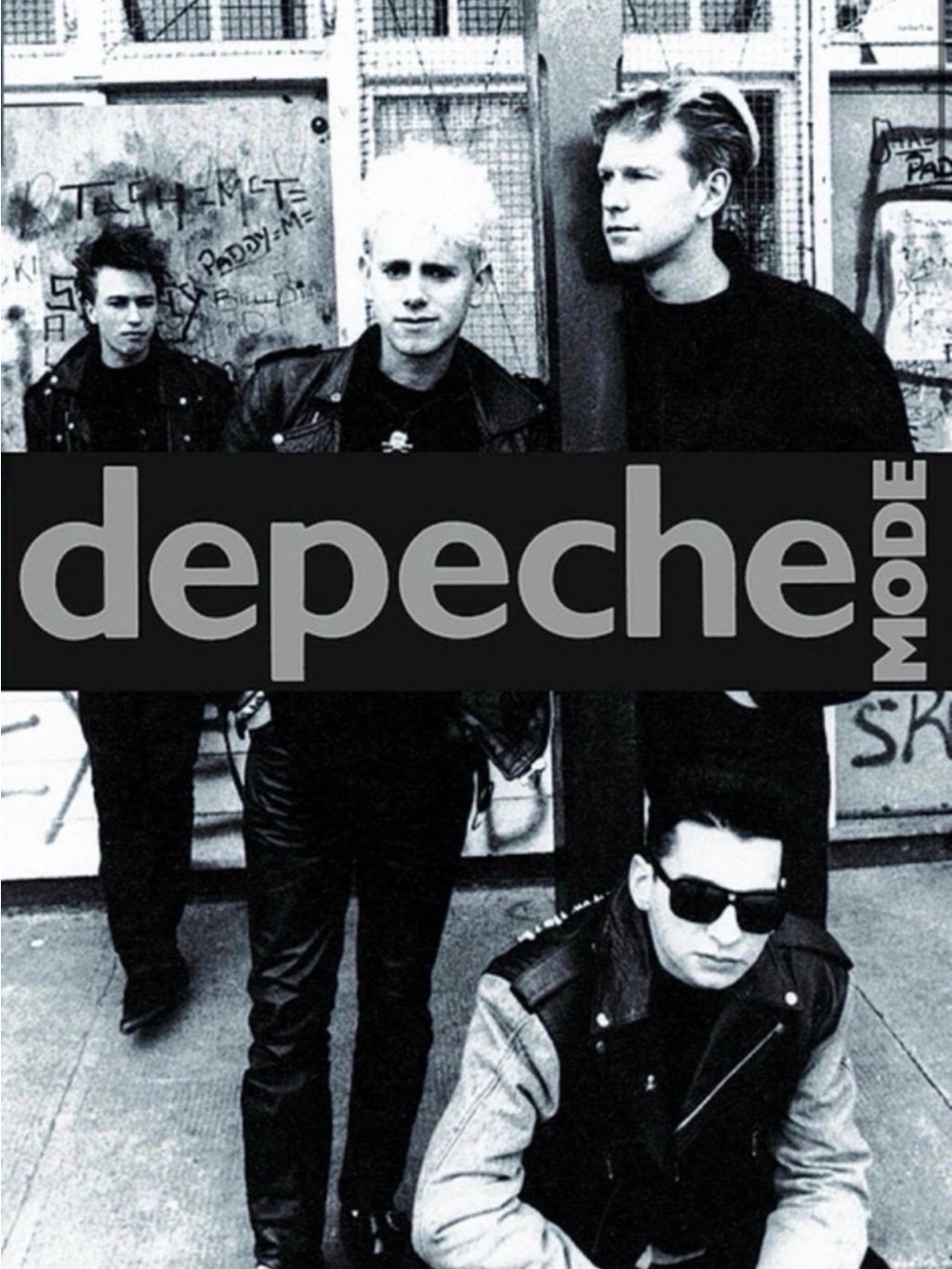 Black & White Band Poster - Classic Home Art